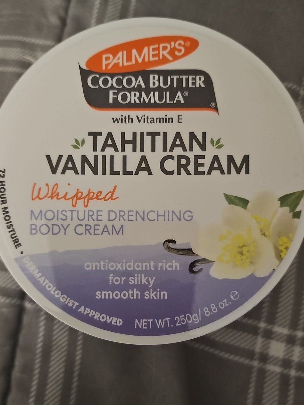 Tahitian Vanilla Cream Whipped Moisture Drenching Body Cream - White/Purple